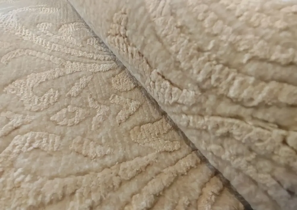 Custom bespoke hand-tufted Wool & Viscose rug, carpet manufactured with CUT type and 1 Level. Sarelli Interiors Textiles custom bespoke rug and carpet production, manufacturing, project management and interior projects. Classic and contemporary hand-tufted rugs and carpets.