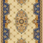 Sarelli Interiors Textiles Majilis Regal Aubusson Classic Aubusson Style Custom Bespoke Elegant Italian Luxury Premium Handmade & Handtufted Area Rug Carpet, Made of Viscose Material, With Cotton Backing, 2 Levels & Carving Processing Method, 8-14mm Thickness, Available in Bamboo Silk, Tencel, Viscose, Fine Wool, Flame Retardant & Stain Resistant Optional Finishes