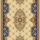 Sarelli Interiors Textiles Majilis Regal Aubusson Classic Aubusson Style Custom Bespoke Elegant Italian Luxury Premium Handmade & Handtufted Area Rug Carpet, Made of Viscose Material, With Cotton Backing, 2 Levels & Carving Processing Method, 8-14mm Thickness, Available in Bamboo Silk, Tencel, Viscose, Fine Wool, Flame Retardant & Stain Resistant Optional Finishes