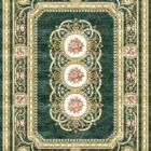 Sarelli Interiors Textiles Royal Garden Medallions Classic Neoclassic Style Custom Bespoke Elegant Italian Luxury Premium Handmade & Handtufted Area Rug Carpet, Made of Bamboo Silk Material, With Cotton Backing, 2 Levels & Carving Processing Method, 8-14mm Thickness, Available in Bamboo Silk, Tencel, Viscose, Fine Wool, Flame Retardant & Stain Resistant Optional Finishes