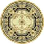 Sarelli Interiors Textiles Gilded Palace Roundel Classic Neoclassic Style Custom Bespoke Elegant Italian Luxury Premium Handmade & Handtufted Area Rug Carpet, Made of Bamboo Silk Material, With Cotton Backing, 1 Level Cut Pile Processing Method, 8-14mm Thickness, Available in Bamboo Silk, Tencel, Viscose, Fine Wool, Flame Retardant & Stain Resistant Optional Finishes