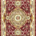Sarelli Interiors Textiles Imperial Wreath Harmony Classic Savonnerie Style Custom Bespoke Elegant Italian Luxury Premium Handmade & Handtufted Area Rug Carpet, Made of Viscose Material, With Cotton Backing, 1 Level Cut Pile & Carving Processing Method, 8-14mm Thickness, Available in Bamboo Silk, Tencel, Viscose, Fine Wool, Flame Retardant & Stain Resistant Optional Finishes