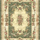 Sarelli Interiors Textiles Romantic Garden Bouquet Classic Aubusson Style Custom Bespoke Elegant Italian Luxury Premium Handmade & Handtufted Area Rug Carpet, Made of Viscose Material, With Cotton Backing, 1 Level Cut Pile / 3 Levels Processing Method, 8-14mm Thickness, Available in Bamboo Silk, Tencel, Viscose, Fine Wool, Flame Retardant & Stain Resistant Optional Finishes