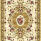 Sarelli Interiors Textiles Byzantine Floral Tribute Classic Savonnerie Style Custom Bespoke Elegant Italian Luxury Premium Handmade & Handtufted Area Rug Carpet, Made of Viscose Material, With Cotton Backing, High & Low Processing Method, 8-14mm Thickness, Available in Bamboo Silk, Tencel, Viscose, Fine Wool, Flame Retardant & Stain Resistant Optional Finishes