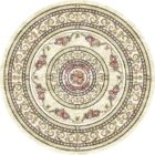 Sarelli Interiors Textiles Classical Bouquet Concentric Classic Aubusson Style Custom Bespoke Elegant Italian Luxury Premium Handmade & Handtufted Area Rug Carpet, Made of Viscose Material, With Cotton Backing, 1 Level Cut Pile Processing Method, 8-14mm Thickness, Available in Bamboo Silk, Tencel, Viscose, Fine Wool, Flame Retardant & Stain Resistant Optional Finishes