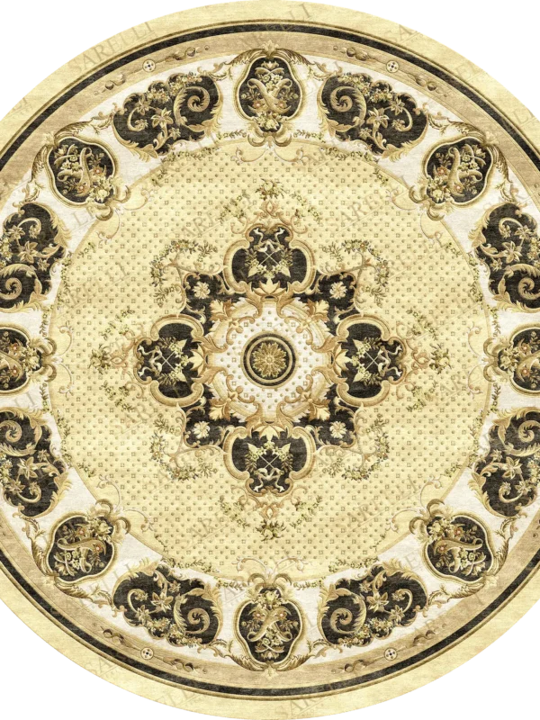 Majestueux Rond Doré