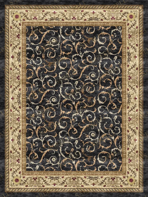 Tapisserie Acanthe Minuit