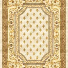Sarelli Interiors Textiles Imperial Lily Medallion Classic Neoclassic Style Custom Bespoke Elegant Italian Luxury Premium Handmade & Handtufted Area Rug Carpet, Made of Bamboo Silk Material, With Cotton Backing, 3 Levels Processing Method, 8-14mm Thickness, Available in Bamboo Silk, Tencel, Viscose, Fine Wool, Flame Retardant & Stain Resistant Optional Finishes