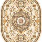 Sarelli Interiors Textiles Regal Rosette Pantheon Classic Savonnerie Style Custom Bespoke Elegant Italian Luxury Premium Handmade & Handtufted Area Rug Carpet, Made of Viscose Material, With Cotton Backing, 1 Level Cut Pile Processing Method, 8-14mm Thickness, Available in Bamboo Silk, Tencel, Viscose, Fine Wool, Flame Retardant & Stain Resistant Optional Finishes