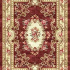 Sarelli Interiors Textiles Baroque Pearl Rosette Classic Aubusson Style Custom Bespoke Elegant Italian Luxury Premium Handmade & Handtufted Area Rug Carpet, Made of Viscose Material, With Cotton Backing, 3 Levels Processing Method, 8-14mm Thickness, Available in Bamboo Silk, Tencel, Viscose, Fine Wool, Flame Retardant & Stain Resistant Optional Finishes