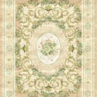 Sarelli Interiors Textiles Verdant Acanthus Medallion Classic Aubusson Style Custom Bespoke Elegant Italian Luxury Premium Handmade & Handtufted Area Rug Carpet, Made of Viscose Material, With Cotton Backing, 1 Level Cut Pile Processing Method, 8-14mm Thickness, Available in Bamboo Silk, Tencel, Viscose, Fine Wool, Flame Retardant & Stain Resistant Optional Finishes
