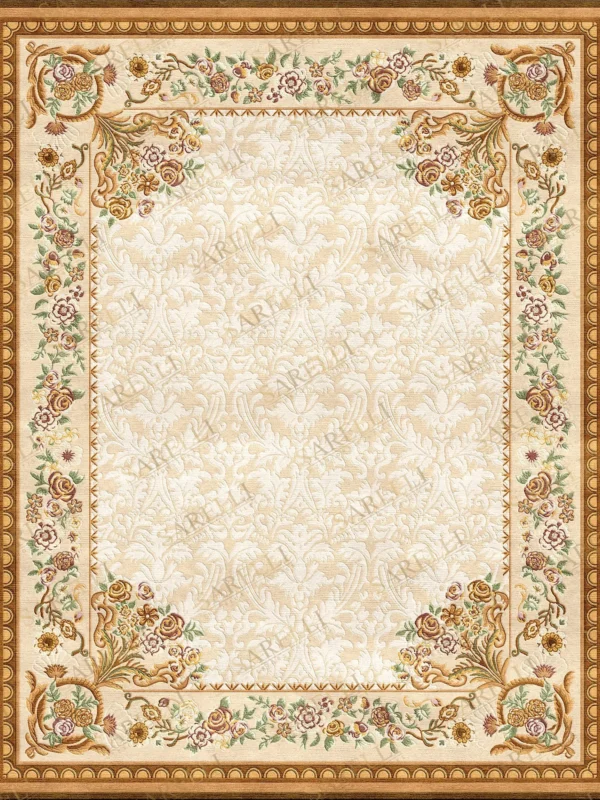 Bouquet d'angle Aubusson