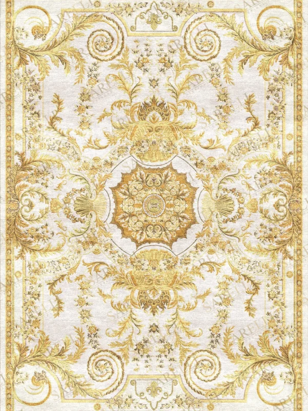Rosace Baroque Dorée