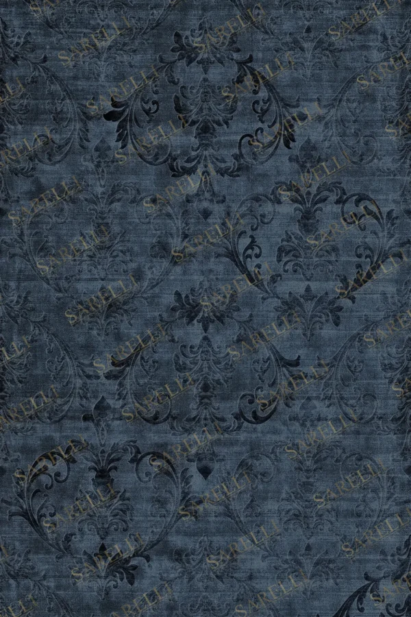 Sarelli Interiors Textiles Mist Acanthus Contemporary Legacy Style Custom Bespoke Elegant Italian Luxury Premium Handmade & Handtufted Area Rug Carpet, Made of Viscose Material, With Cotton Backing, 2 Levels High & Low Processing Method, 8-14mm Thickness, Available in Bamboo Silk, Tencel, Viscose, Fine Wool, Flame Retardant & Stain Resistant Optional Finishes