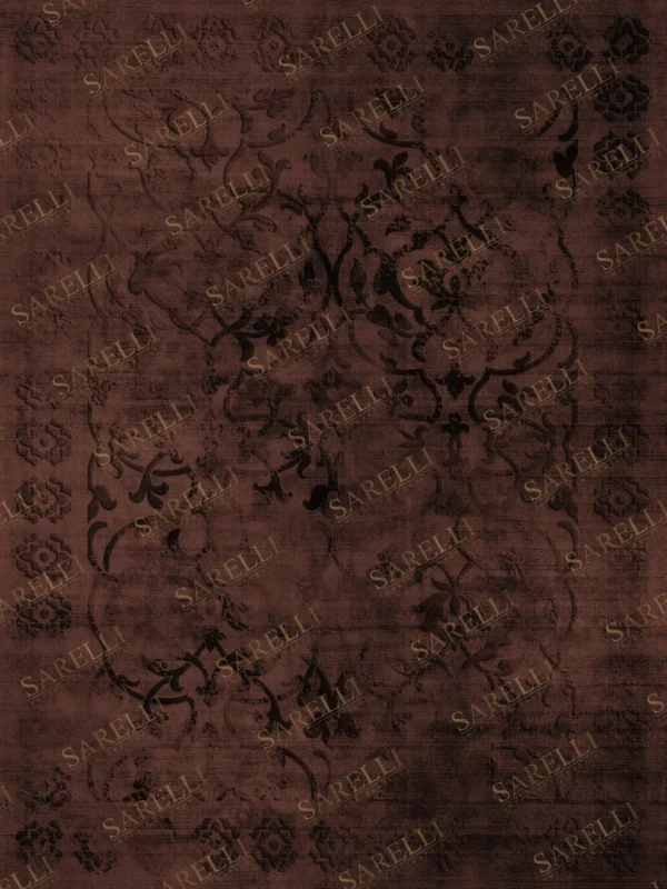 Sarelli Interiors Textiles Moonlight Trace Contemporary Legacy Style Custom Bespoke Elegant Italian Luxury Premium Handmade & Handtufted Area Rug Carpet, Made of Viscose Material, With Cotton Backing, 2 Levels High & Low Processing Method, 8-14mm Thickness, Available in Bamboo Silk, Tencel, Viscose, Fine Wool, Flame Retardant & Stain Resistant Optional Finishes