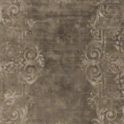 Sarelli Interiors Textiles Border Flourish Contemporary Legacy Style Custom Bespoke Elegant Italian Luxury Premium Handmade & Handtufted Area Rug Carpet, Made of Bamboo Silk Material, With Cotton Backing, 2 Levels High & Low Processing Method, 8-14mm Thickness, Available in Bamboo Silk, Tencel, Viscose, Fine Wool, Flame Retardant & Stain Resistant Optional Finishes