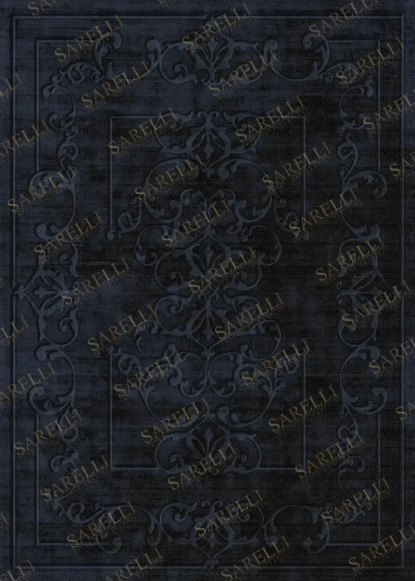 Sarelli Interiors Textiles Contemporary Flourishes Contemporary Legacy Style Custom Bespoke Elegant Italian Luxury Premium Handmade & Handtufted Area Rug Carpet, Made of Botanical Silk Material, With Cotton Backing, 2 Levels High & Low & Carving Processing Method, 8-14mm Thickness, Available in Bamboo Silk, Tencel, Viscose, Fine Wool, Flame Retardant & Stain Resistant Optional Finishes