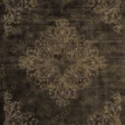 Sarelli Interiors Textiles Etched Medallion Contemporary Legacy Style Custom Bespoke Elegant Italian Luxury Premium Handmade & Handtufted Area Rug Carpet, Made of Viscose & Lincoln Wool Material, With Cotton Backing, 1 Level & Carving Processing Method, 8-14mm Thickness, Available in Bamboo Silk, Tencel, Viscose, Fine Wool, Flame Retardant & Stain Resistant Optional Finishes