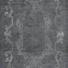 Sarelli Interiors Textiles Portal Scroll Contemporary Legacy Style Custom Bespoke Elegant Italian Luxury Premium Handmade & Handtufted Area Rug Carpet, Made of Viscose & Lurex Material, With Cotton Backing, Cut & Loop Processing Method, 8-14mm Thickness, Available in Bamboo Silk, Tencel, Viscose, Fine Wool, Flame Retardant & Stain Resistant Optional Finishes