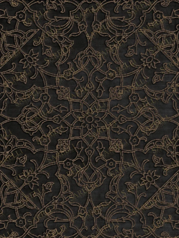 Sarelli Interiors Textiles Alabaster Lace Contemporary Legacy Style Custom Bespoke Elegant Italian Luxury Premium Handmade & Handtufted Area Rug Carpet, Made of Lincoln Wool Material, With Cotton Backing, 2 Levels High & Low & Carving Processing Method, 8-14mm Thickness, Available in Bamboo Silk, Tencel, Viscose, Fine Wool, Flame Retardant & Stain Resistant Optional Finishes