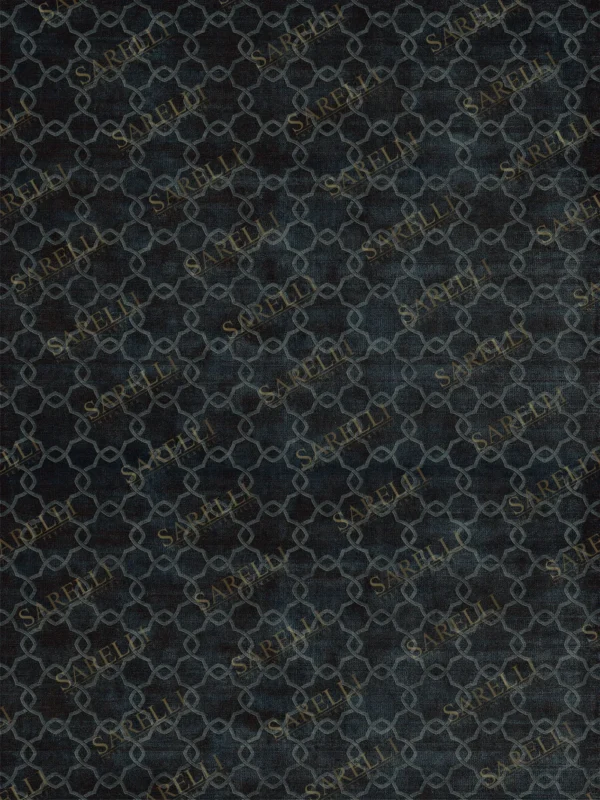Sarelli Interiors Textiles Cosmic Weave Contemporary Essence Style Custom Bespoke Elegant Italian Luxury Premium Handmade & Handtufted Area Rug Carpet, Made of Viscose & Lurex Material, With Cotton Backing, 1 Level Cut Pile Processing Method, 8-14mm Thickness, Available in Bamboo Silk, Tencel, Viscose, Fine Wool, Flame Retardant & Stain Resistant Optional Finishes