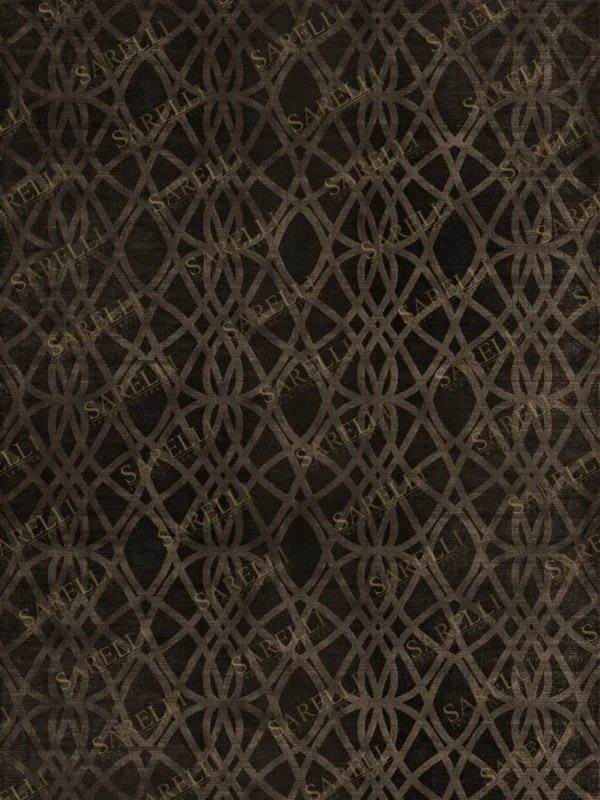 Sarelli Interiors Textiles Stellar Fusion Contemporary Essence Style Custom Bespoke Elegant Italian Luxury Premium Handmade & Handtufted Area Rug Carpet, Made of Viscose Material, With Cotton Backing, 2 Levels High & Low Processing Method, 8-14mm Thickness, Available in Bamboo Silk, Tencel, Viscose, Fine Wool, Flame Retardant & Stain Resistant Optional Finishes