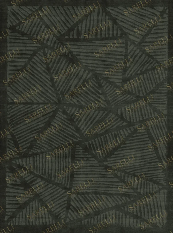 Sarelli Interiors Textiles Linear Dreams Contemporary Essence Style Custom Bespoke Elegant Italian Luxury Premium Handmade & Handtufted Area Rug Carpet, Made of Botanical Silk & New Zealand Wool Material, With Cotton Backing, 2 Levels High & Low Processing Method, 8-14mm Thickness, Available in Bamboo Silk, Tencel, Viscose, Fine Wool, Flame Retardant & Stain Resistant Optional Finishes