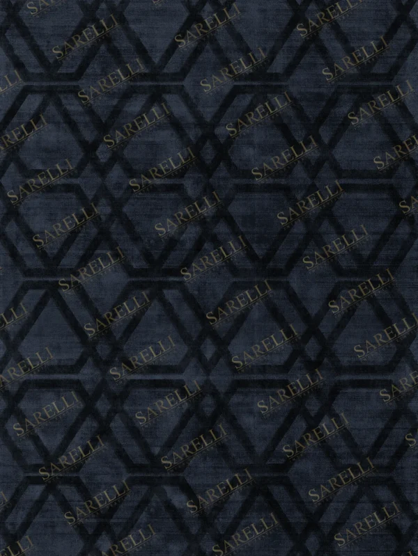 Sarelli Interiors Textiles Whisper Prism Contemporary Essence Style Custom Bespoke Elegant Italian Luxury Premium Handmade & Handtufted Area Rug Carpet, Made of Viscose Material, With Cotton Backing, Cut & Loop Processing Method, 8-14mm Thickness, Available in Bamboo Silk, Tencel, Viscose, Fine Wool, Flame Retardant & Stain Resistant Optional Finishes