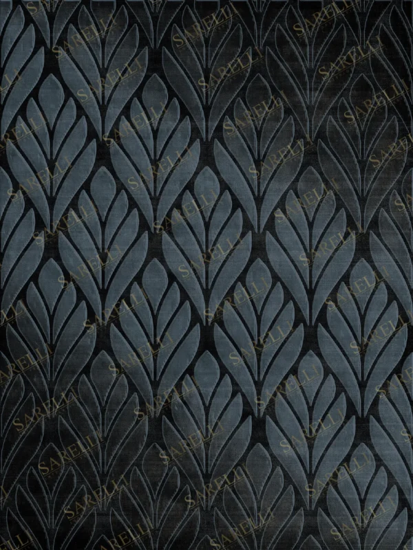 Sarelli Interiors Textiles Petal Cascade Contemporary Essence Style Custom Bespoke Elegant Italian Luxury Premium Handmade & Handtufted Area Rug Carpet, Made of Bamboo Silk Material, With Cotton Backing, 2 Levels High & Low Processing Method, 8-14mm Thickness, Available in Bamboo Silk, Tencel, Viscose, Fine Wool, Flame Retardant & Stain Resistant Optional Finishes