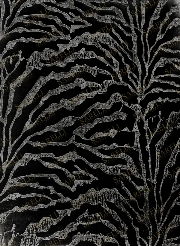 Sarelli Interiors Textiles Urban Safari Canopy Contemporary Earth Impression Style Custom Bespoke Elegant Italian Luxury Premium Handmade & Handtufted Area Rug Carpet, Made of Viscose Material, With Cotton Backing, Cut & Loop Processing Method, 8-14mm Thickness, Available in Bamboo Silk, Tencel, Viscose, Fine Wool, Flame Retardant & Stain Resistant Optional Finishes