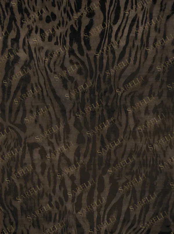 Sarelli Interiors Textiles Modern Leopard Dreams Contemporary Earth Impression Style Custom Bespoke Elegant Italian Luxury Premium Handmade & Handtufted Area Rug Carpet, Made of Bamboo Silk Material, With Cotton Backing, 1 Level Cut Pile Processing Method, 8-14mm Thickness, Available in Bamboo Silk, Tencel, Viscose, Fine Wool, Flame Retardant & Stain Resistant Optional Finishes
