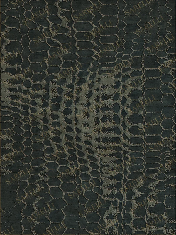 Sarelli Interiors Textiles Contemporary Decor Contemporary Earth Impression Style Custom Bespoke Elegant Italian Luxury Premium Handmade & Handtufted Area Rug Carpet, Made of Viscose Material, With Cotton Backing, 2 Levels High & Low Processing Method, 8-14mm Thickness, Available in Bamboo Silk, Tencel, Viscose, Fine Wool, Flame Retardant & Stain Resistant Optional Finishes