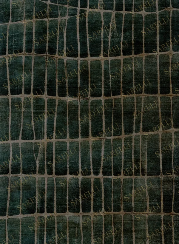 Sarelli Interiors Textiles Bamboo Matrix Contemporary Earth Impression Style Custom Bespoke Elegant Italian Luxury Premium Handmade & Handtufted Area Rug Carpet, Made of Bamboo Silk & New Zealand Wool Material, With Cotton Backing, Cut & Loop Processing Method, 8-14mm Thickness, Available in Bamboo Silk, Tencel, Viscose, Fine Wool, Flame Retardant & Stain Resistant Optional Finishes