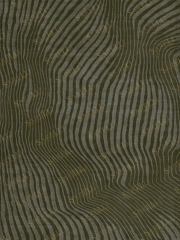 Sarelli Interiors Textiles Earth Rhythm Contemporary Earth Impression Style Custom Bespoke Elegant Italian Luxury Premium Handmade & Handtufted Area Rug Carpet, Made of Bamboo Silk & Lincoln Wool Material, With Cotton Backing, 2 Levels High & Low Processing Method, 8-14mm Thickness, Available in Bamboo Silk, Tencel, Viscose, Fine Wool, Flame Retardant & Stain Resistant Optional Finishes