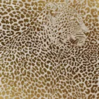 Sarelli Interiors Textiles Royal Leopard Contemporary Gold Selection Style Custom Bespoke Elegant Italian Luxury Premium Handmade & Handtufted Area Rug Carpet, Made of Viscose Material, With Cotton Backing, 2 Levels High & Low & Carving Processing Method, 8-14mm Thickness, Available in Bamboo Silk, Tencel, Viscose, Fine Wool, Flame Retardant & Stain Resistant Optional Finishes