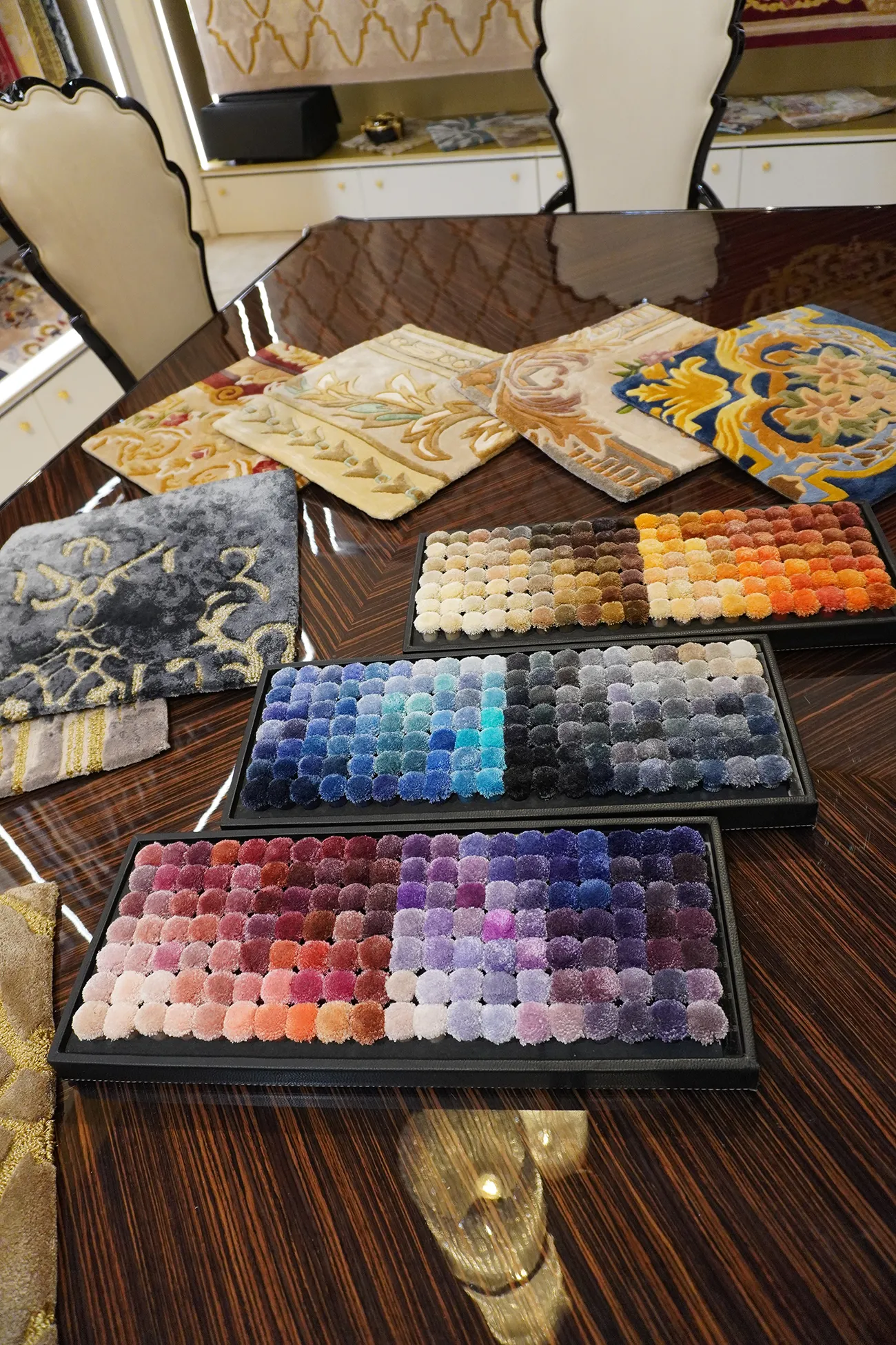 Comparing bamboo silk against mulberry silk and viscose samples