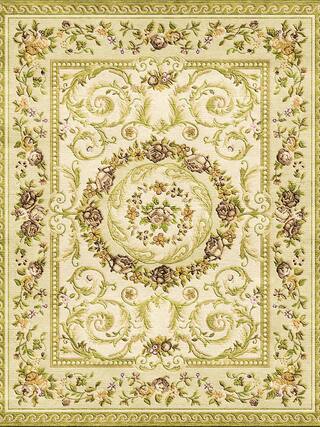Aubusson Hand-Tufted Rug Collection rug 1018IV high-resolution preview