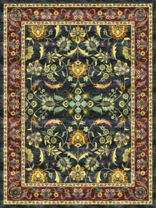 Aubusson Hand-Tufted Rug Collection rug 1024N high-resolution preview