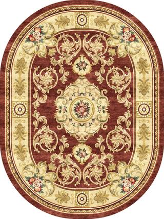 Aubusson Hand-Tufted Rug Collection rug 1026RE high-resolution preview