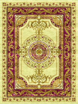 Aubusson Hand-Tufted Rug Collection rug 1034RE high-resolution preview