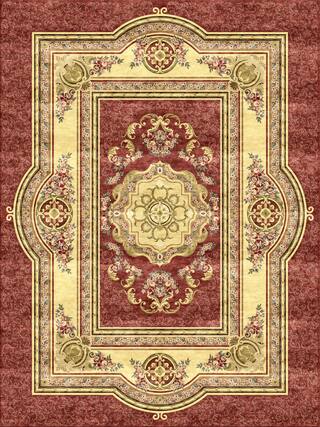 Aubusson Hand-Tufted Rug Collection rug 1036RE high-resolution preview
