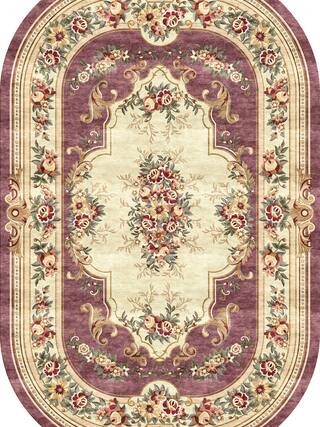 Aubusson Hand-Tufted Rug Collection rug 1083P high-resolution preview