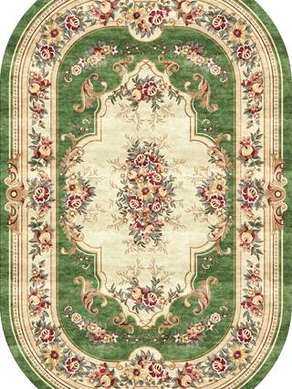Aubusson Hand-Tufted Rug Collection rug 1083V high-resolution preview