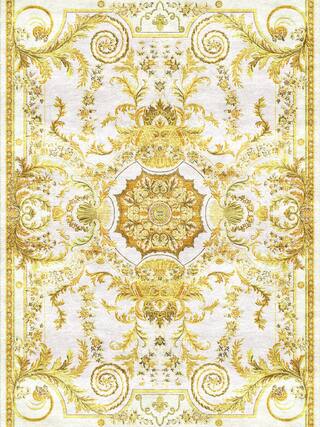 Aubusson Hand-Tufted Rug Collection rug 1100G high-resolution preview