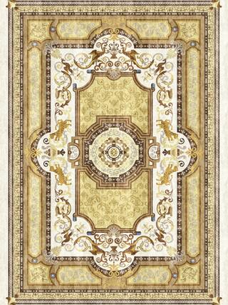 Aubusson Hand-Tufted Rug Collection rug 1103G high-resolution preview