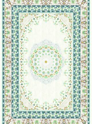 Aubusson Hand-Tufted Rug Collection rug 1107BL high-resolution preview