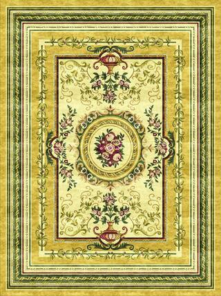 Neoclassic Hand-Tufted Rug Collection rug 1041G high-resolution preview