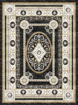 Neoclassic Hand-Tufted Rug Collection rug 1059N high-resolution preview
