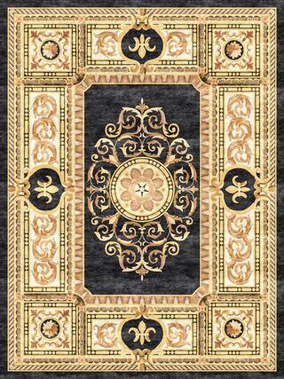 Neoclassic Hand-Tufted Rug Collection rug 1065N high-resolution preview