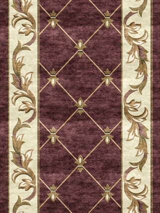 Neoclassic Hand-Tufted Rug Collection rug 1075RE high-resolution preview
